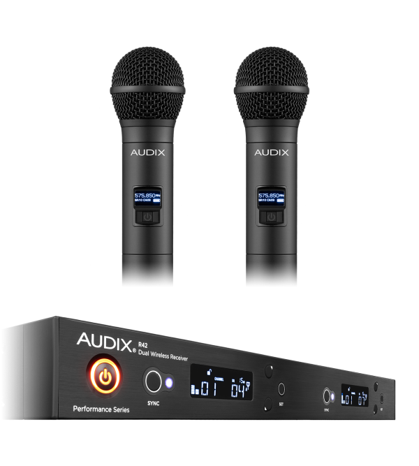 Bộ micro không dây cầm tay gồm 2 micro đầu OM2