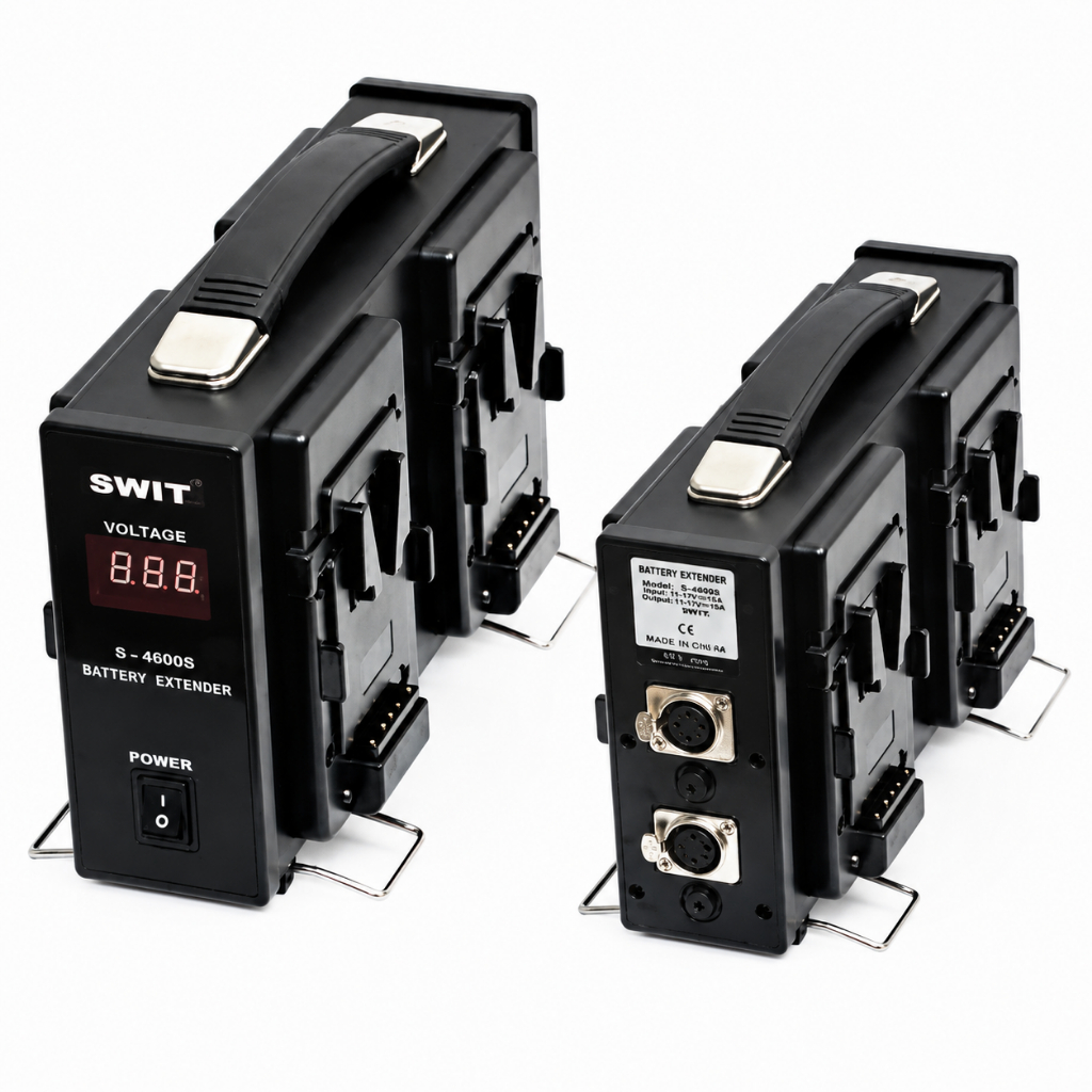 Bộ cấp nguồn mở rộng cho Pin loại V-mount, Swit S-4000A Battery Extender (Hàng demo còn 95%)