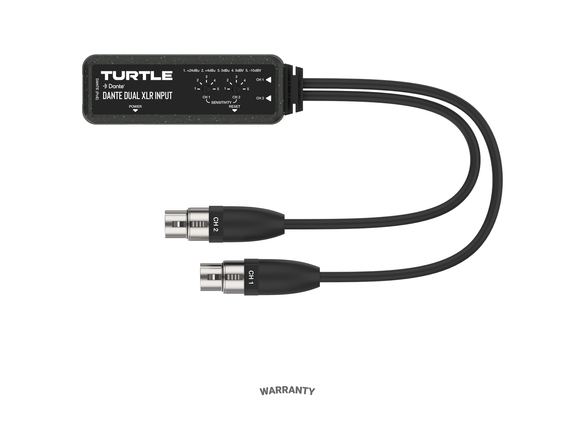 Bộ chuyển đổi đầu ra Dual XLR Dante TAV-D2XDE