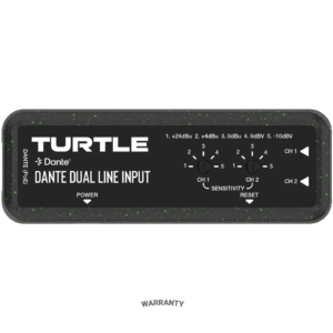 Bộ chuyển đổi đầu vào tín hiệu Line Analog hai kênh Dante TAV-D2LEN