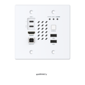 Bộ nối dạng mặt dựng tường CHAZY 4K TAV-CHAZYWPUS-TX