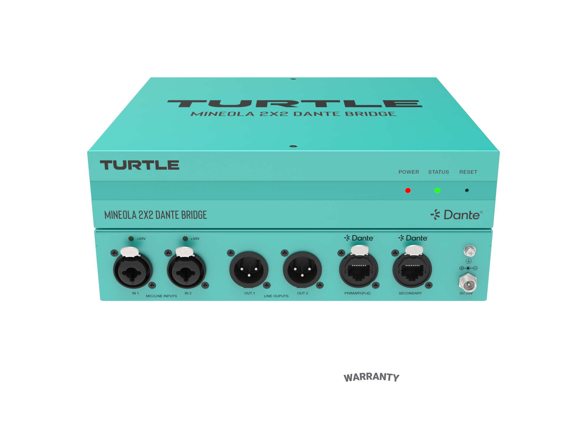 Bộ cầu nối audio Mineola 2x2 Dante TAV-MINEOLA2XLR