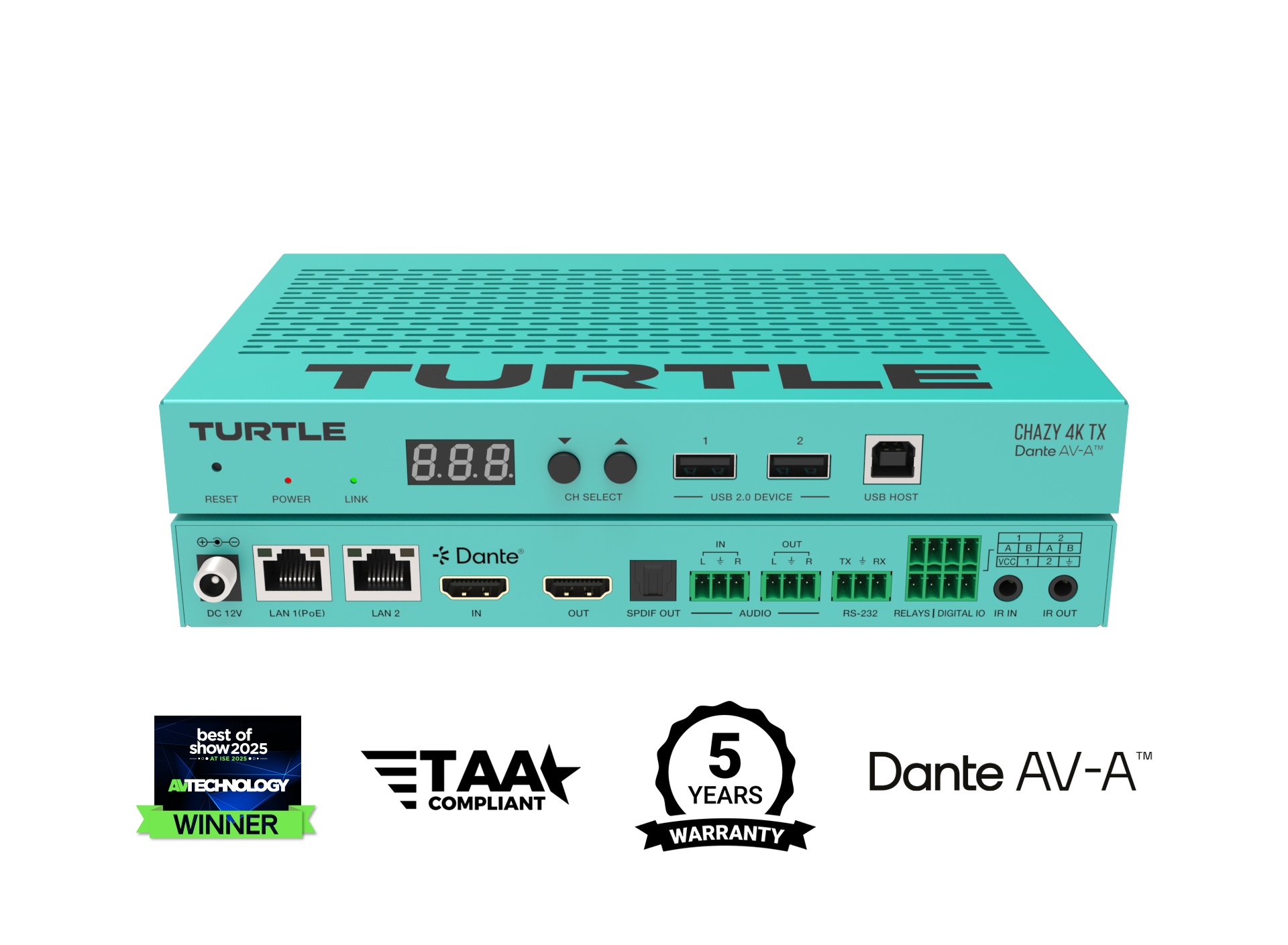 Bộ phát tín hiệu CHAZY 4K TX TAV-CHAZY4K-TX - Ảnh 3