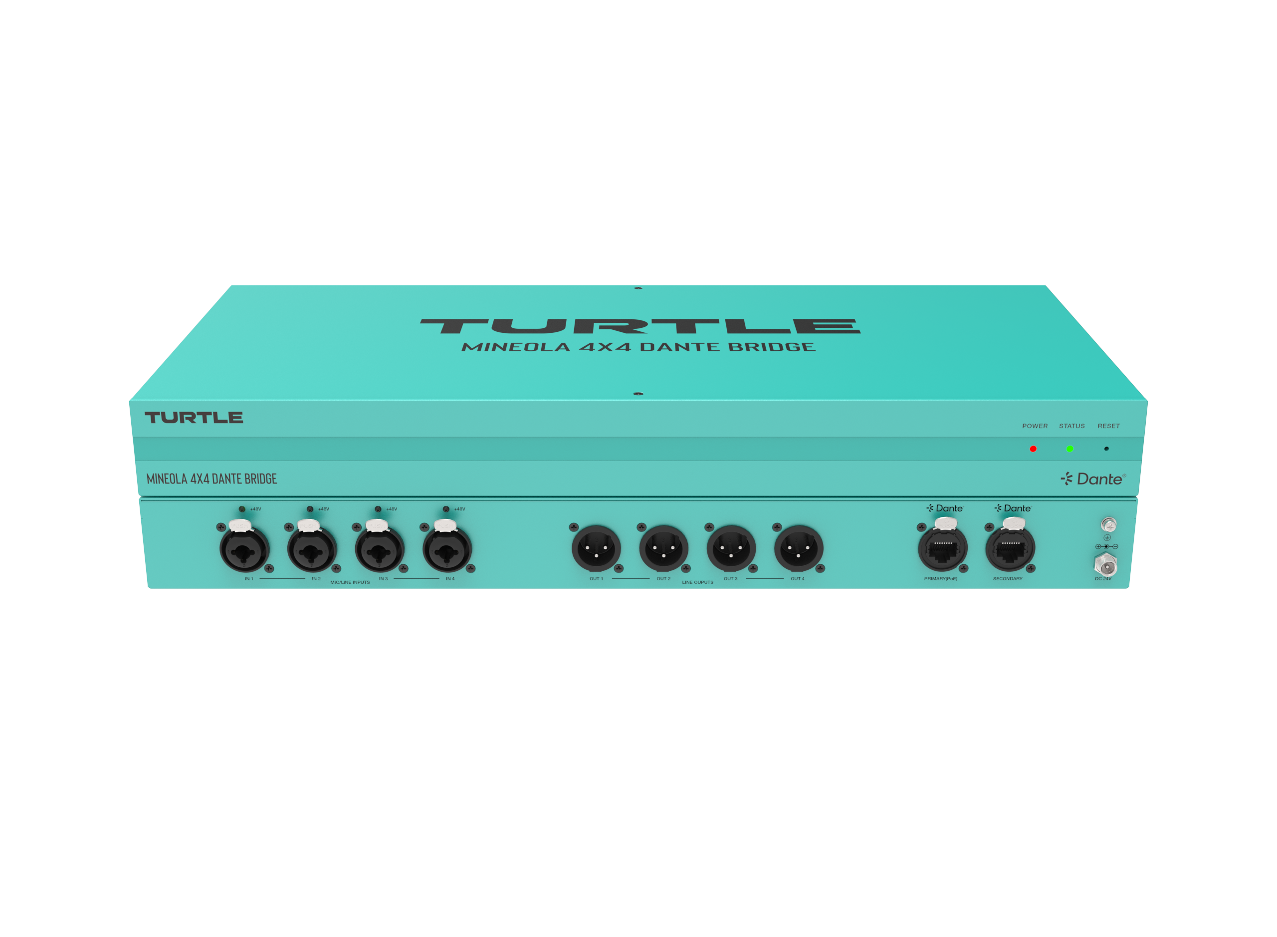 Bộ cầu nối audio Mineola 4x4 Dante TAV-MINEOLA4XLR - Ảnh 3
