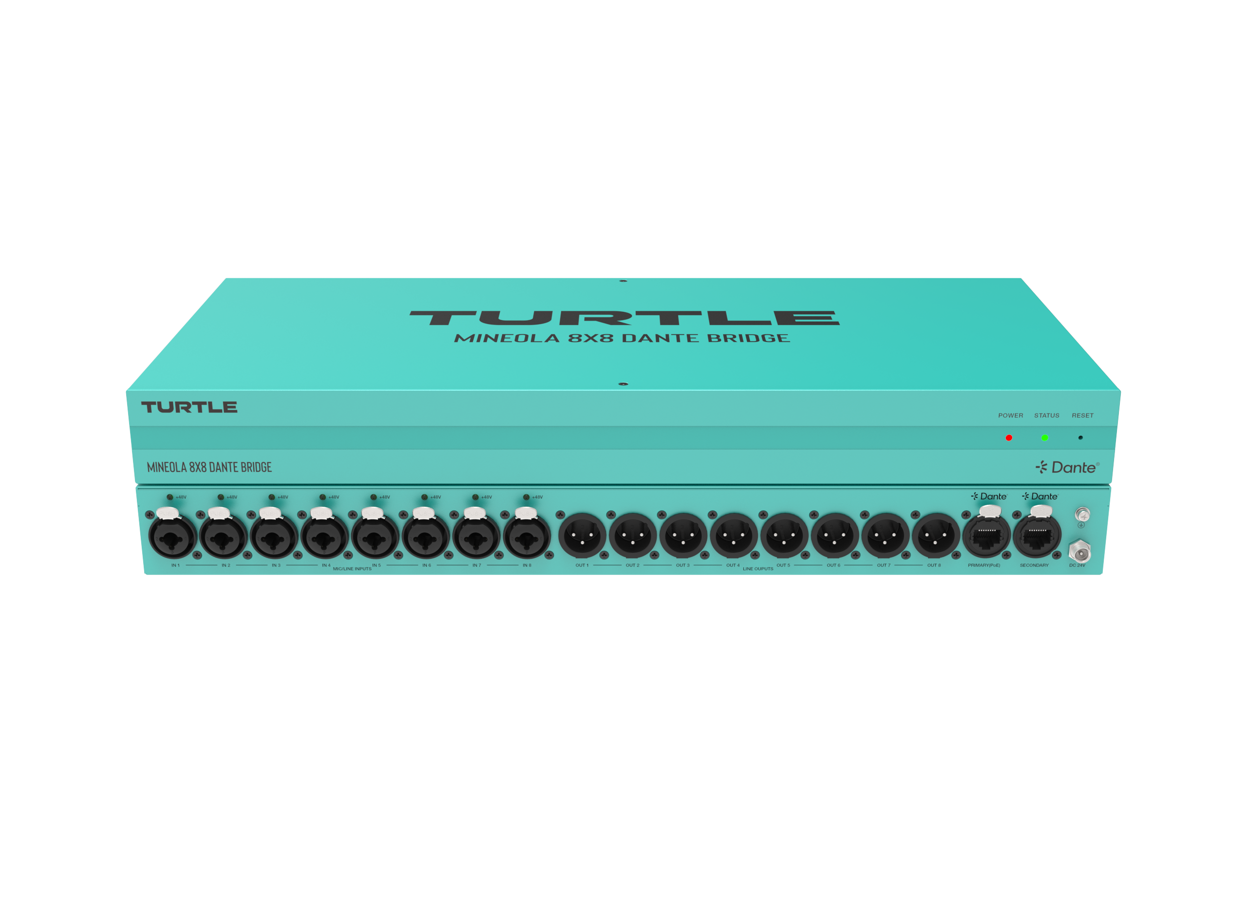 Bộ cầu nối audio Mineola 8x8 Dante TAV-MINEOLA8XLR - Ảnh 4