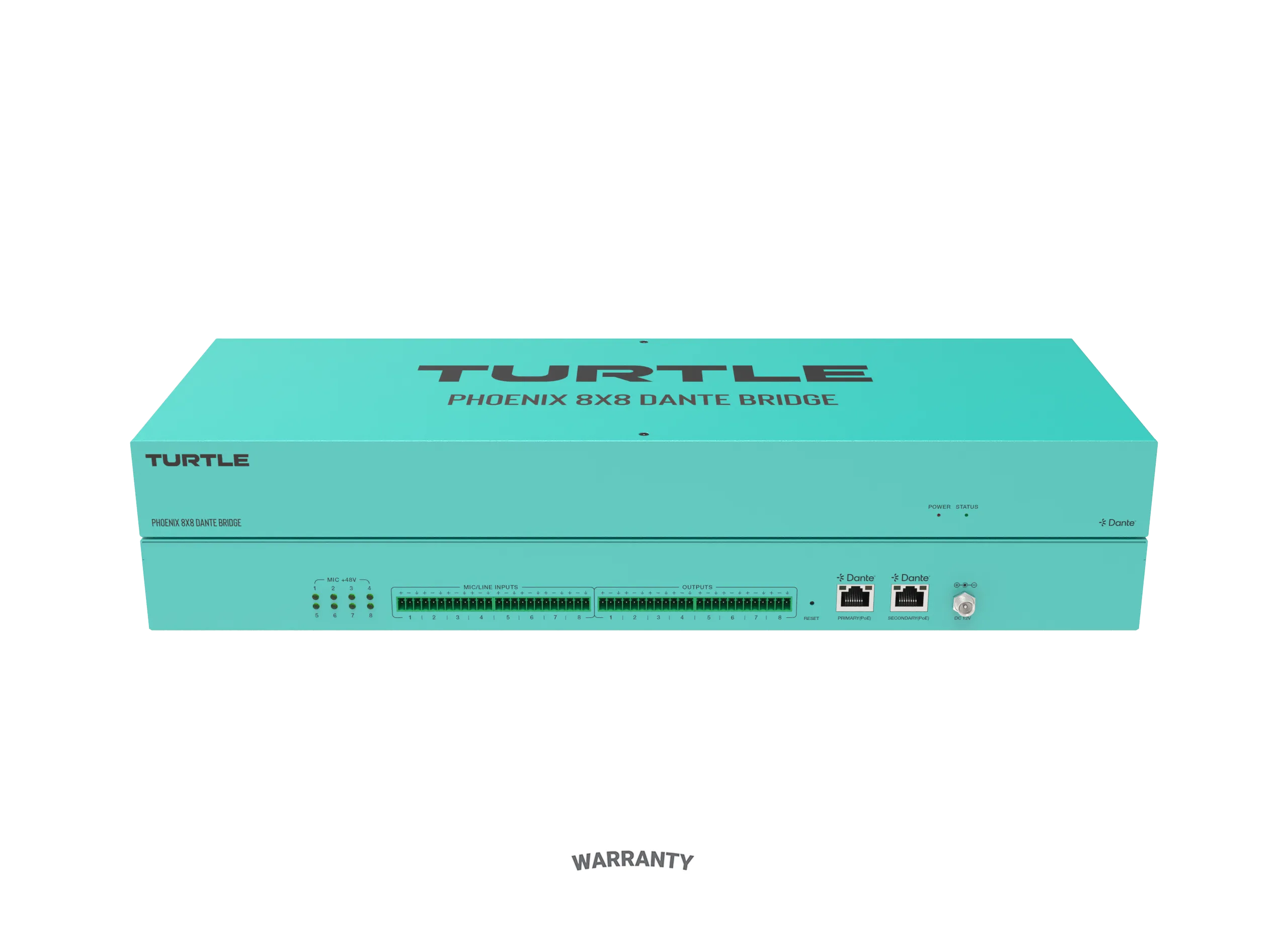 Bộ chuyển đổi audio Phoenix 8x8 Dante TAV-PHOENIX8