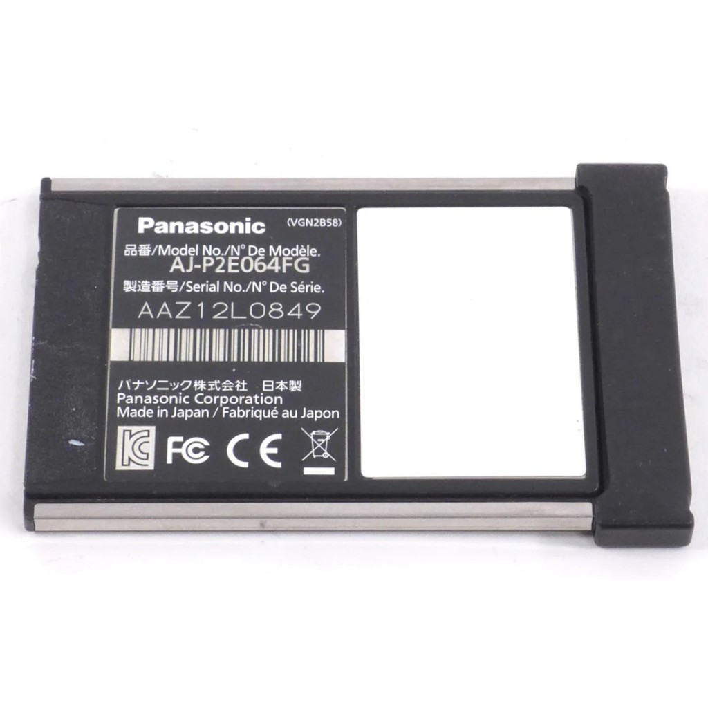 Thẻ nhớ chuyên dùng Panasonic dung lượng 64GB AJ-P2E064FG - Ảnh 2