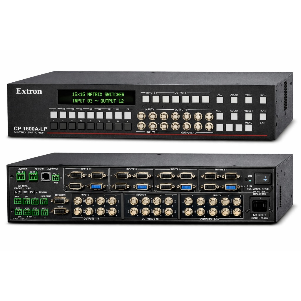 Switch chuyển tín hiệu Video CP-1600A-LP của hãng Extron Electronics (Mỹ)